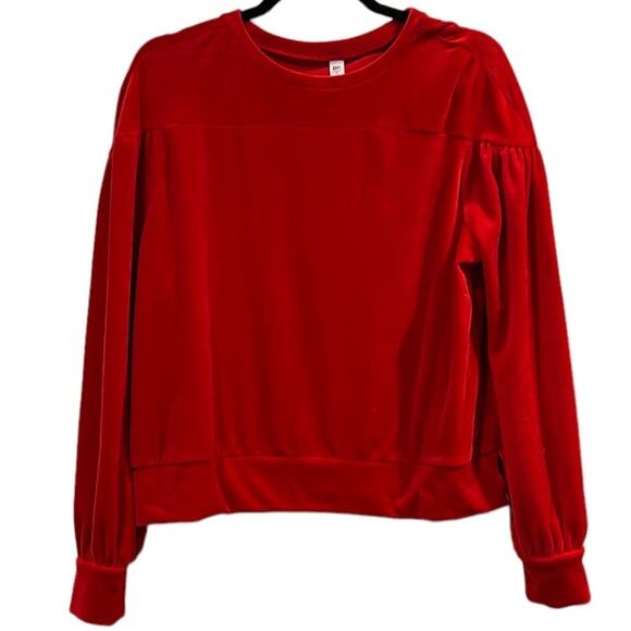 BP Red Sweater sleeve long sleeve Size Small cozy comfy soft - Picture 1 of 5
